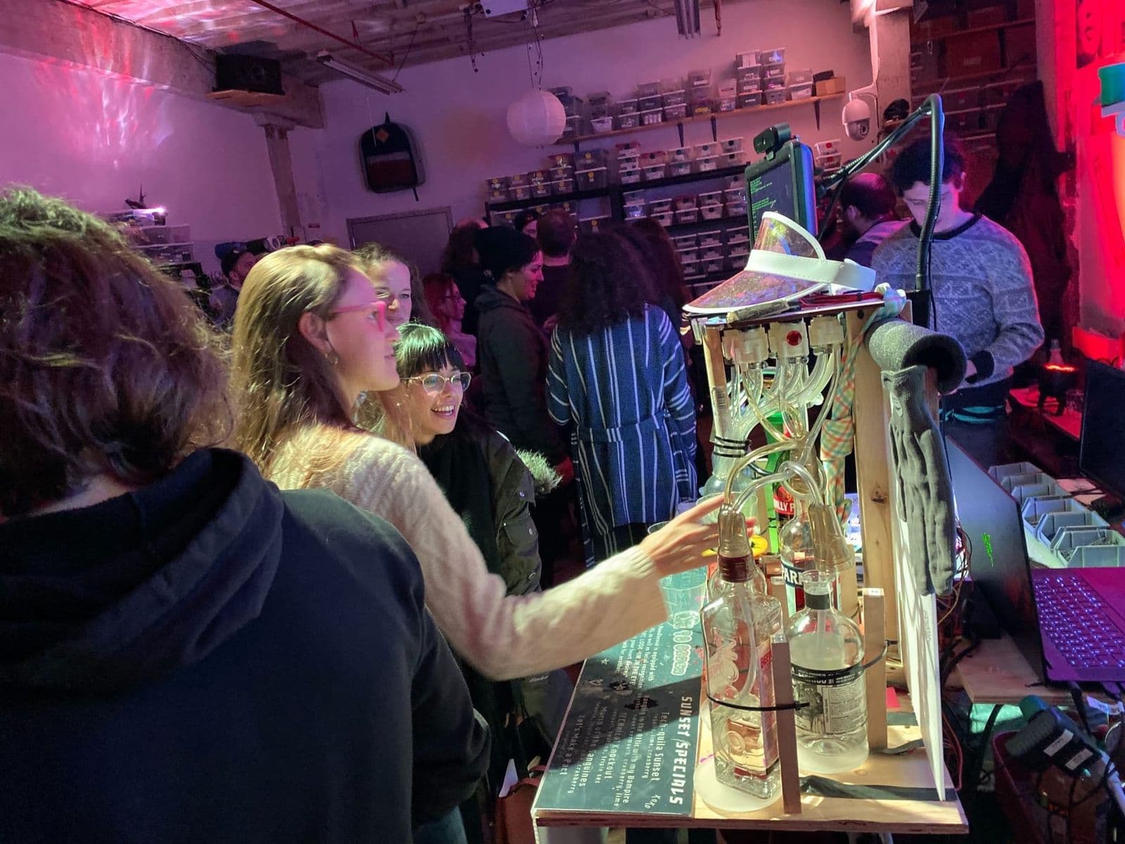 Smooth Technology’s robot bartender