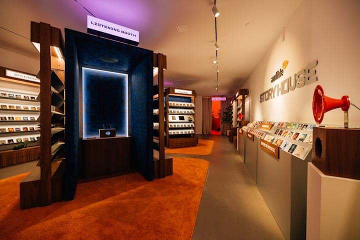 Inside Audible Story House in New York, photo 3